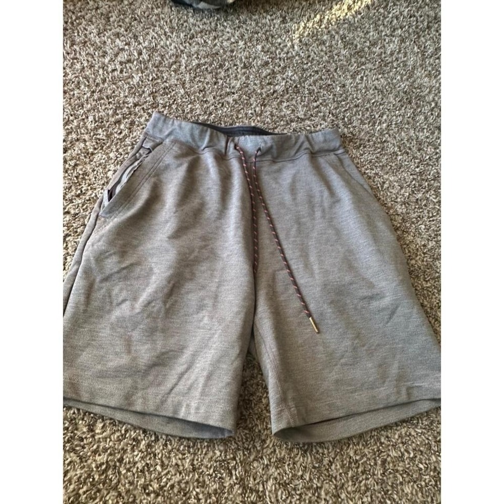 Vineyard Vines On The Go Knit Shorts Heather Grey Athletic Lounge Size S